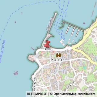 Mappa Via Cristoforo Colombo, 80075 Forio NA, Italia, 80075 Forio, Napoli (Campania)