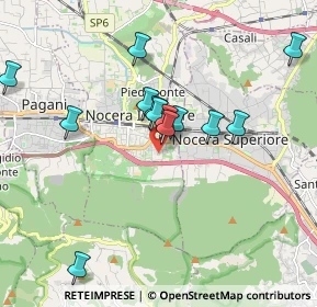 Mappa Via Alberto Mazzeo, 84014 Nocera Inferiore SA, Italia (1.84385)