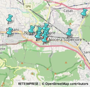 Mappa Via Alberto Mazzeo, 84014 Nocera Inferiore SA, Italia (1.66833)