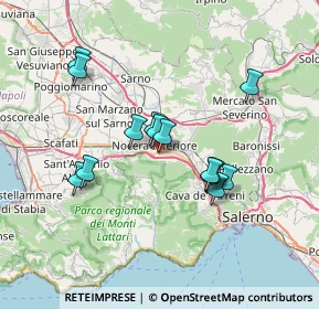 Mappa Via Alberto Mazzeo, 84014 Nocera Inferiore SA, Italia (6.63714)