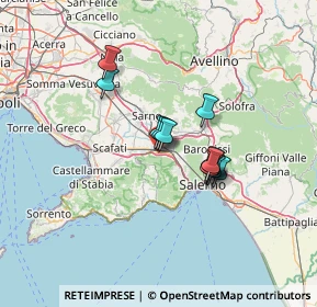 Mappa Via Alberto Mazzeo, 84014 Nocera Inferiore SA, Italia (10.13333)