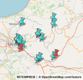 Mappa Strada Statale 127 Settentrionale Sarda, 07033 Ploaghe SS, Italia (8.325)