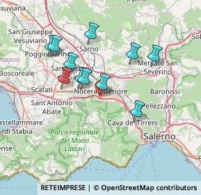 Mappa Via Pietro de Concilis, 84014 Nocera Inferiore SA, Italia (6.85727)