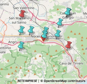 Mappa Via Pietro de Concilis, 84014 Nocera Inferiore SA, Italia (4.03)