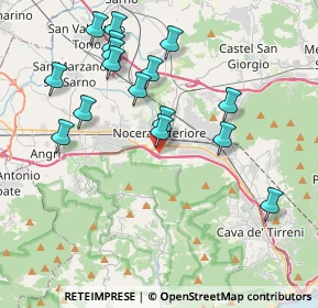 Mappa Via Pietro de Concilis, 84014 Nocera Inferiore SA, Italia (4.37063)