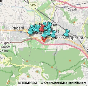 Mappa Via Pietro de Concilis, 84014 Nocera Inferiore SA, Italia (1.12)