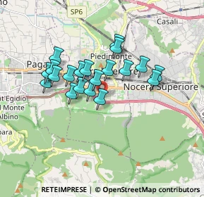 Mappa Via Pietro de Concilis, 84014 Nocera Inferiore SA, Italia (1.5255)