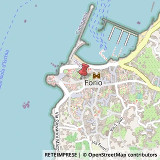 Mappa Via San Francesco, 23, 80075 Forio, Napoli (Campania)