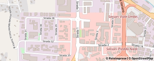 Mappa Sassari