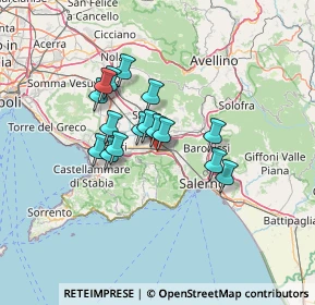 Mappa Via Matrognana, 84014 Nocera Inferiore SA, Italia (10.61)