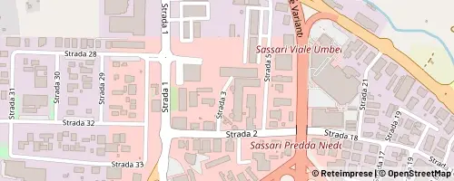 Mappa Sassari