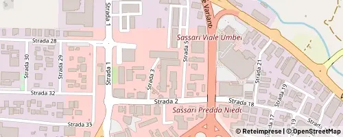 Mappa Sassari