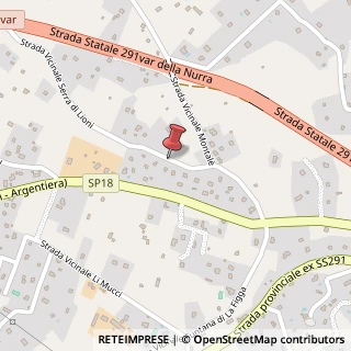 Mappa Strada Vicinale Serra di Lioni, 49, 07100 Sassari, Sassari (Sardegna)