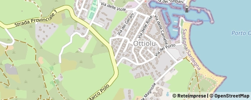 Mappa Budoni