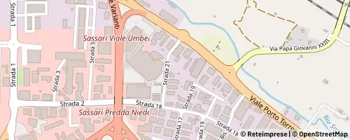 Mappa Sassari