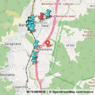 Mappa Via Antonio Villari, 84081 Baronissi SA, Italia (1.2395)