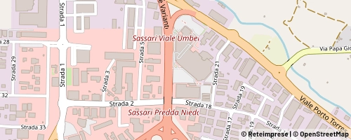 Mappa Sassari