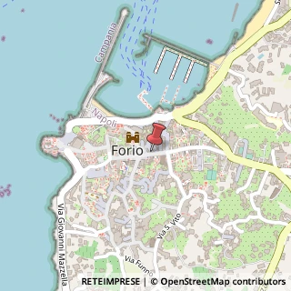 Mappa Corso Francesco Regine, 23, 80075 Forio, Napoli (Campania)