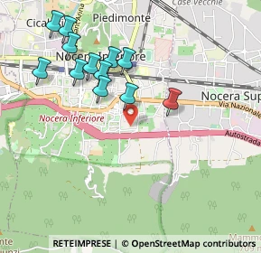 Mappa Via San Prisco, 84014 Nocera Inferiore SA, Italia (1.07)