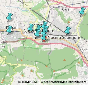 Mappa Via San Prisco, 84014 Nocera Inferiore SA, Italia (1.72167)