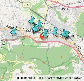 Mappa Via San Prisco, 84014 Nocera Inferiore SA, Italia (1.54167)