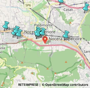 Mappa Via San Prisco, 84014 Nocera Inferiore SA, Italia (2.40182)