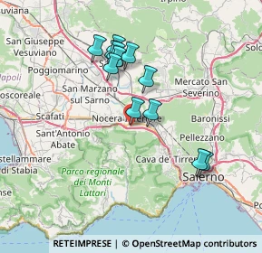 Mappa Via San Prisco, 84014 Nocera Inferiore SA, Italia (6.85417)