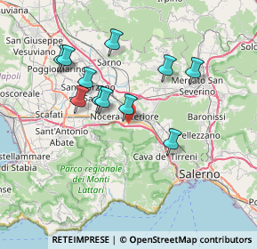 Mappa Via San Prisco, 84014 Nocera Inferiore SA, Italia (7.04545)