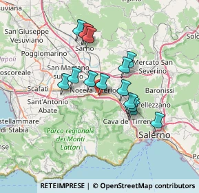 Mappa Via San Prisco, 84014 Nocera Inferiore SA, Italia (6.24133)