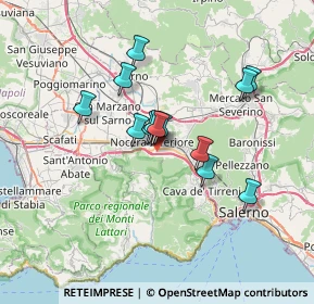 Mappa Via San Prisco, 84014 Nocera Inferiore SA, Italia (5.74308)