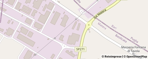 Mappa Matera