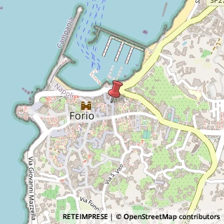 Mappa Via di lustro 6, 80075 Forio, Napoli (Campania)