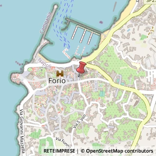 Mappa Via Filippo di Lustro, 7, 80075 Forio, Napoli (Campania)
