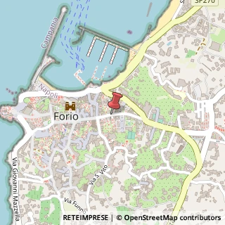 Mappa Via Matteo Verde, 80075 Ischia, Napoli (Campania)