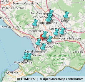 Mappa Pompei, 84018 Scafati SA, Italia (6.61769)