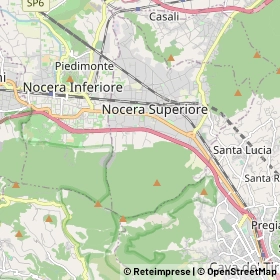 Mappa Nocera Superiore