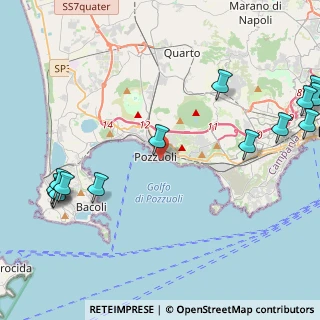 Mappa Via Salvatore Baglivo, 80078 Pozzuoli NA, Italia (6.405)