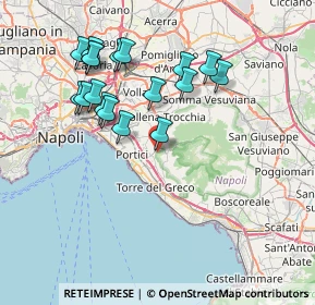 Mappa Via S. Vito Arena, 80056 Ercolano NA, Italia (8.02611)