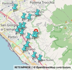 Mappa Via S. Vito Arena, 80056 Ercolano NA, Italia (2.04867)