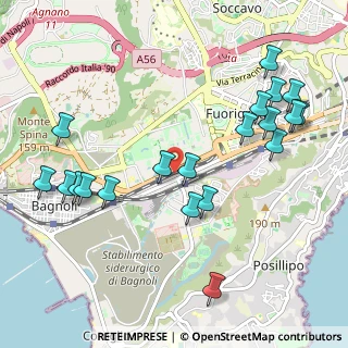 Mappa Via Filippo Illuminato, 80125 Napoli NA, Italia (1.2755)