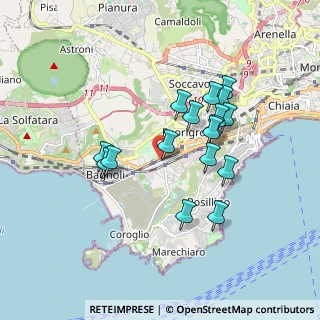 Mappa Via Filippo Illuminato, 80125 Napoli NA, Italia (1.68)