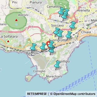 Mappa Via Filippo Illuminato, 80125 Napoli NA, Italia (1.8325)