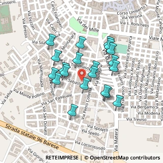 Mappa Via San Giuseppe, 70022 Altamura BA, Italia (0.2035)