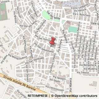 Mappa Via Gabriele D'Annunzio, 70022 Altamura BA, Italia, 70022 Altamura, Bari (Puglia)
