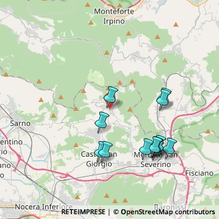 Mappa Via Risorgimento, 84125 Bracigliano SA, Italia (4.49667)