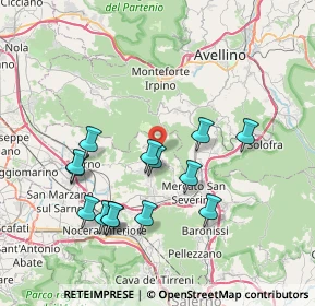 Mappa Via Risorgimento, 84125 Bracigliano SA, Italia (8.00571)