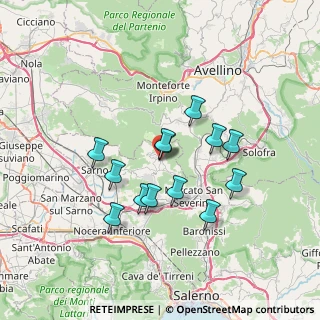 Mappa Via Risorgimento, 84125 Bracigliano SA, Italia (6.34615)
