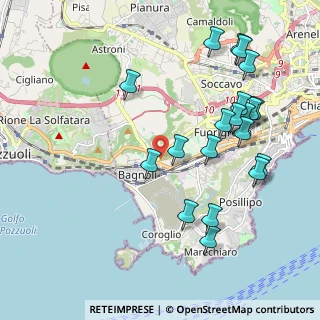 Mappa NUOVA AGNANO-GIOCHI DEL MEDITERRANEO, 80125 Napoli NA, Italia (2.3995)
