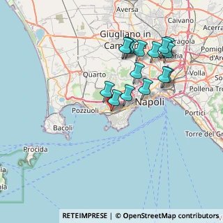 Mappa NUOVA AGNANO-GIOCHI DEL MEDITERRANEO, 80125 Napoli NA, Italia (7.67867)