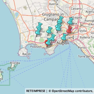 Mappa NUOVA AGNANO-GIOCHI DEL MEDITERRANEO, 80125 Napoli NA, Italia (6.39)